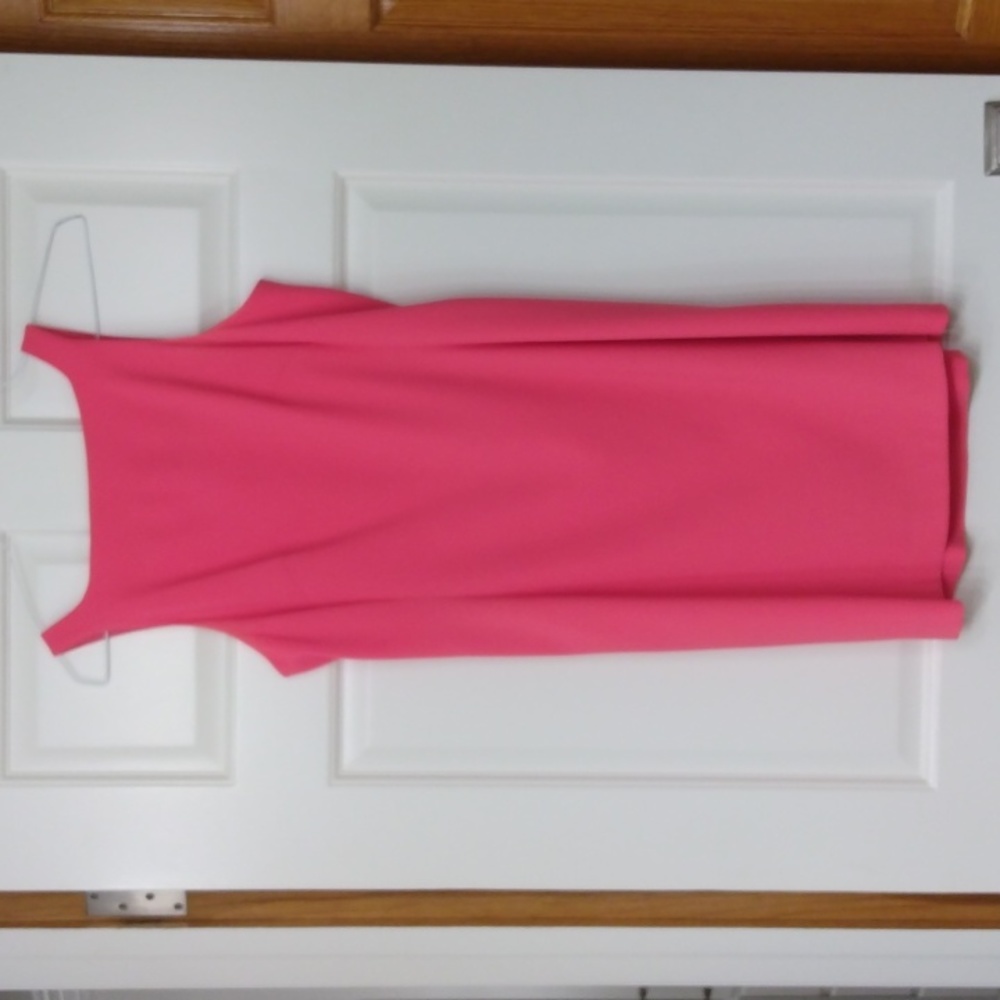 NICOLE MILLER NEW YORK CITY PINK SHEATH DRESS - SIZE 10